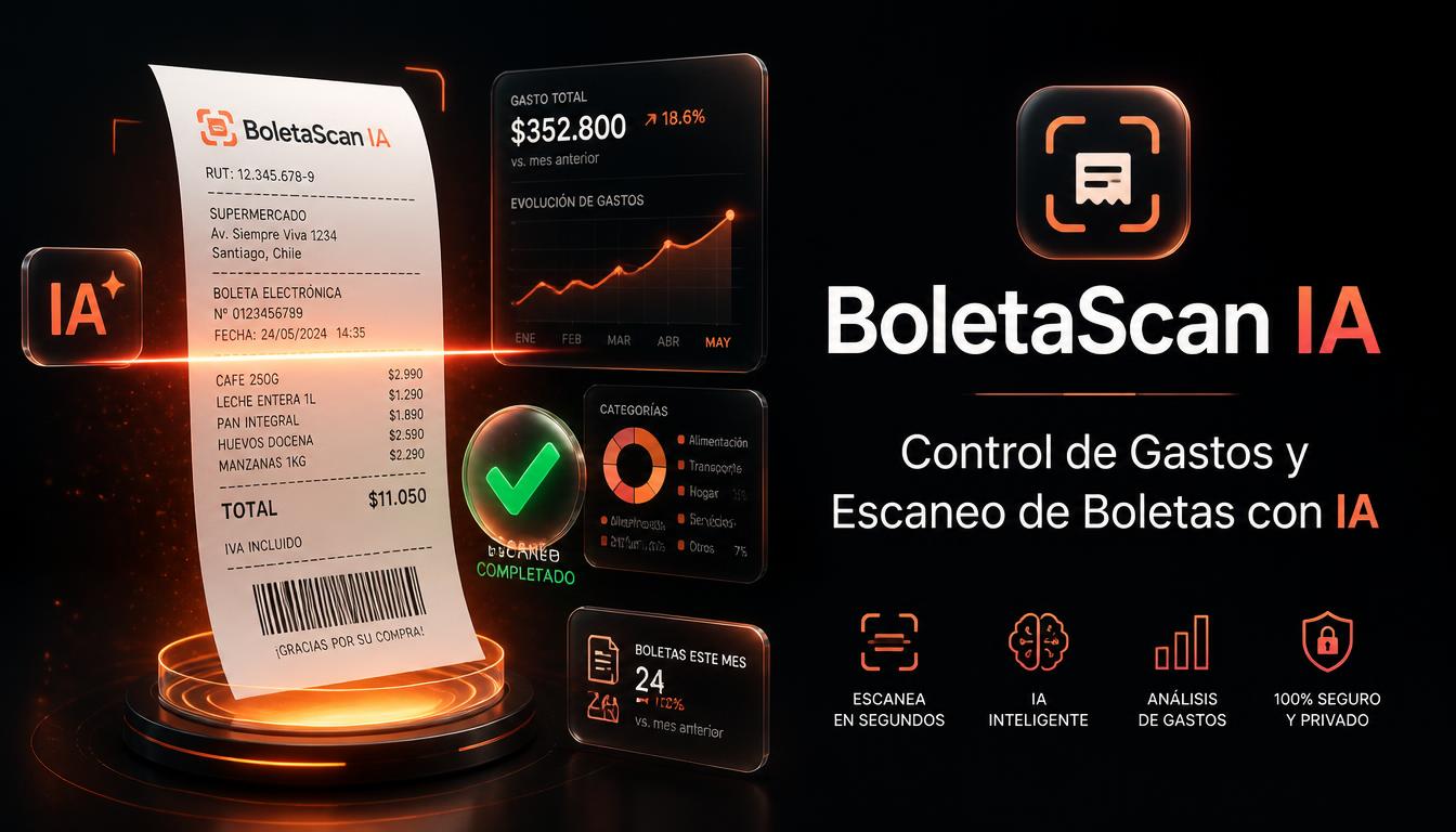BoletaScan IA Tecnología y Precisión
